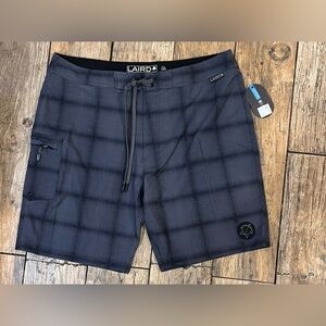 LAIRD hyper4 performo size 33 board shorts NEW with tags